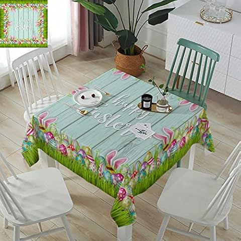 60 x 120 easter tablecloth