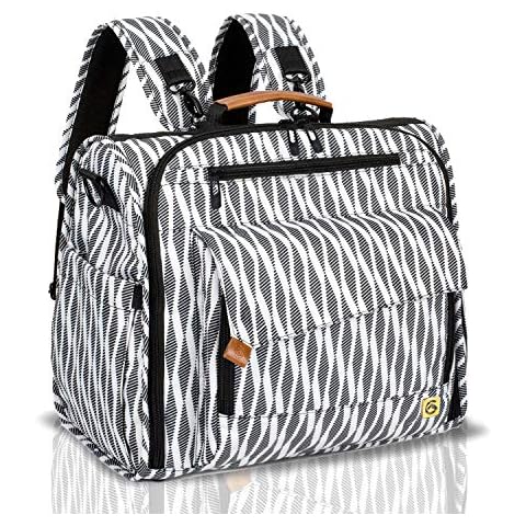 allcamp zebra diaper bag