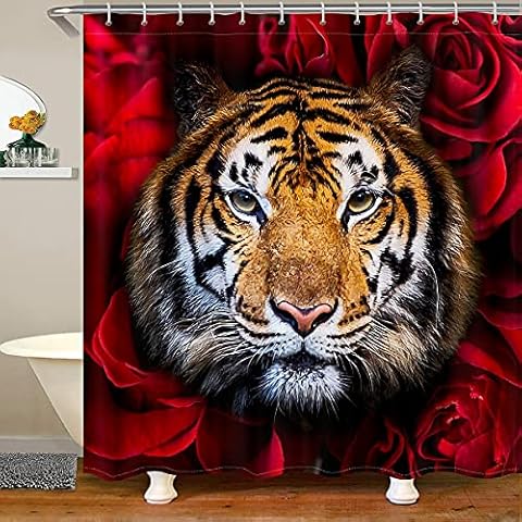 Top 10 Best Tiger Print Shower Curtains in 2023 (Reviews) - FindThisBest