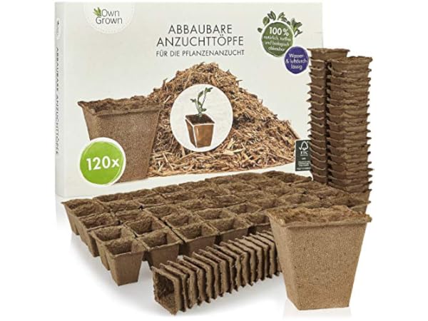 Abbaubare Anzuchttöpfe Vorschaubild