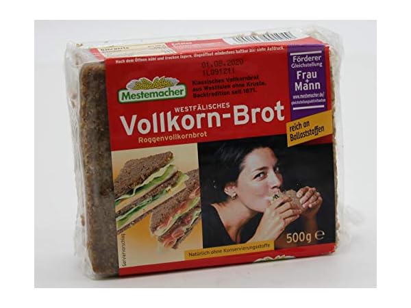 Abgepacktes Vollkornbrot Vorschaubild