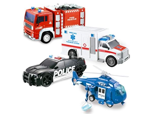 Ambulancias de juguete para niños Miniatura