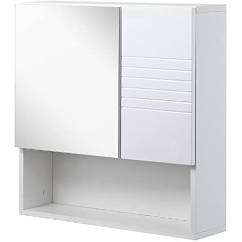 Armarios con espejo de melamina para baño