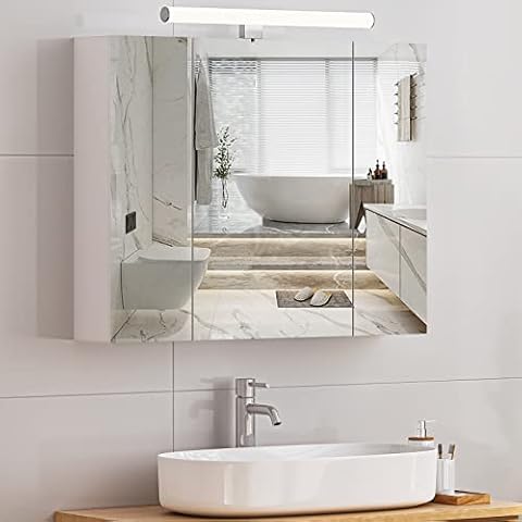 Armarios para baño con espejo