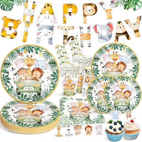 Assiettes jetables pour Baby Shower