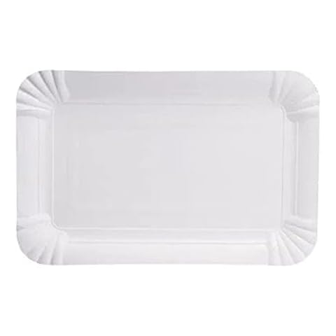 Assiettes jetables rectangulaires