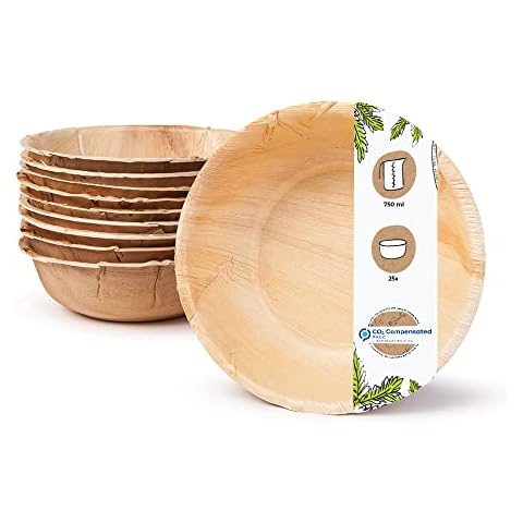 Assiettes jetables pour salades