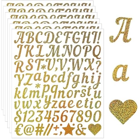 Autocollants brillants pour scrapbooking
