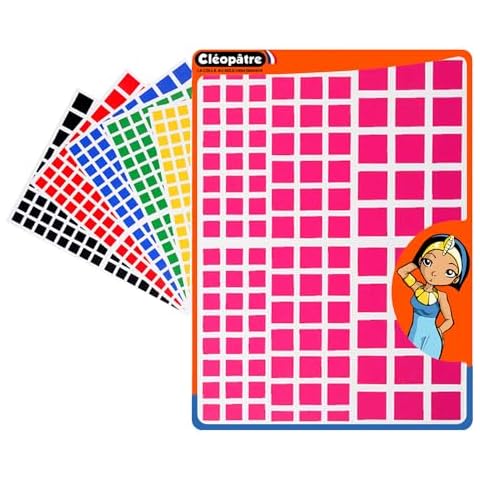Autocollants carrés pour scrapbooking