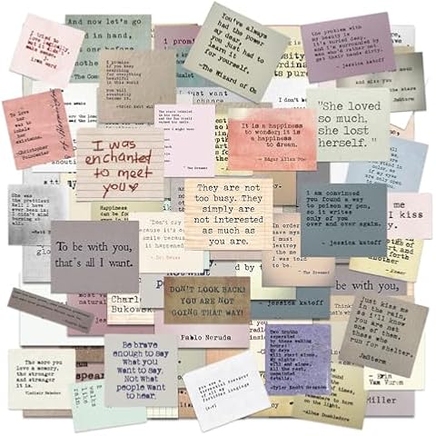 Autocollants de citations pour scrapbooking