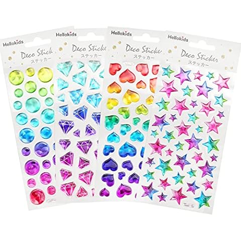 Autocollants pour scrapbooking en forme de diamants