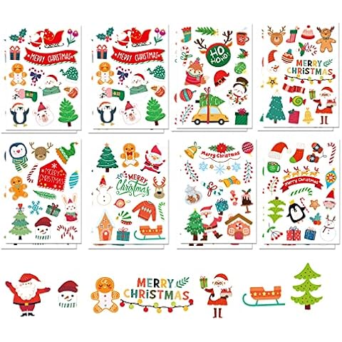 Autocollants de Noël pour scrapbooking