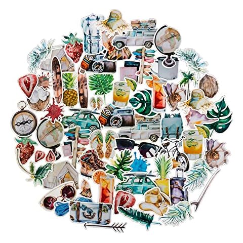 Autocollants pour scrapbooking Vacances