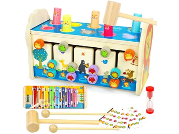Bancos con martillo para bebés Miniatura