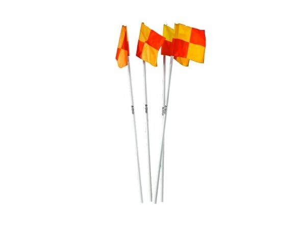 Banderines de córner para fútbol Miniatura