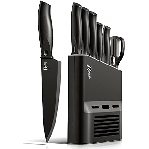 Bloques de cuchillos de carbono