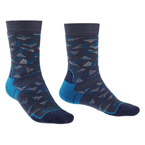 Blau Outdoor Socken für Herren