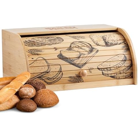 Boîtes à pain en bambou