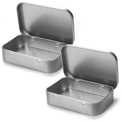Boîtes de rangement avec couvercle en fer