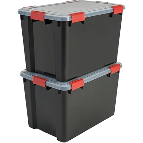 Boîtes de rangement hermétiques avec couvercle