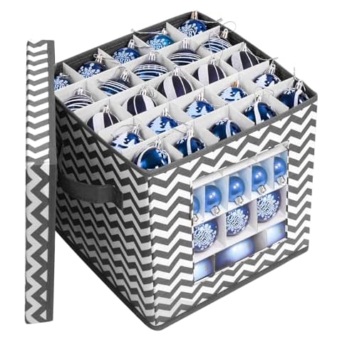 Boîtes de rangement avec couvercle pour les décorations de Noël