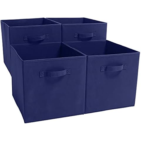 Boîtes de rangement ouvertes carrées