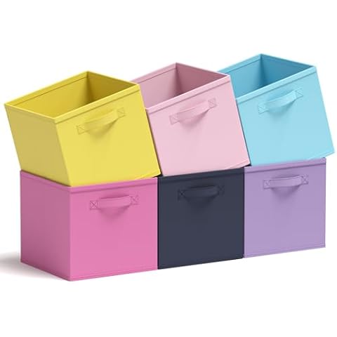 Boîtes de rangement ouvertes pour livres