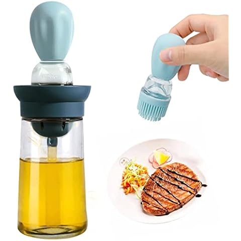 Botellas dispensadoras de aceite de cocina de silicona