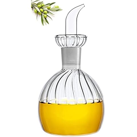 Botellas dispensadoras de aceite de cocina de vidrio