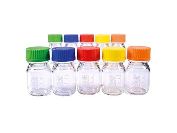 Botes con medidor de laboratorio Miniatura