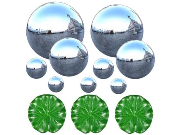 Boules réfléchissantes pour jardin Vignette