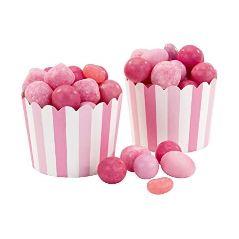 Caissettes de décoration pour cupcakes en plastique