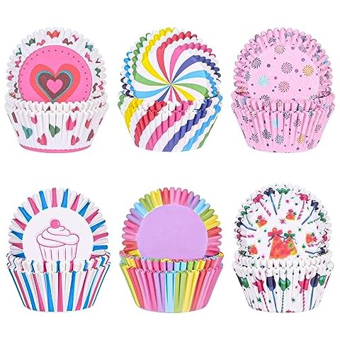 Caissettes de décoration pour cupcakes