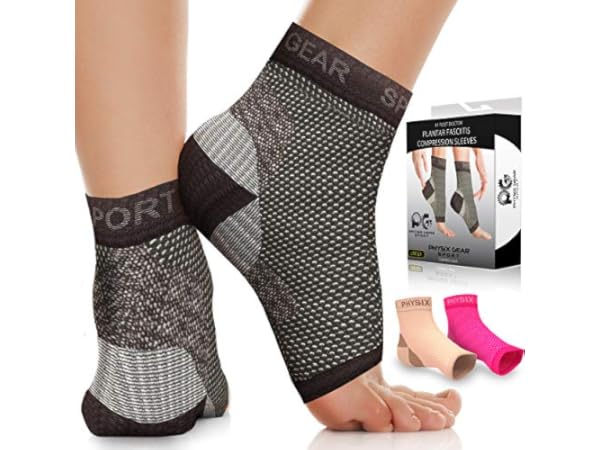 Calcetines de compresión de running para hombre Miniatura