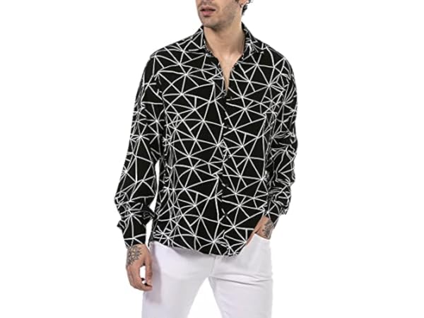 Camisa De Manga Corta Para Hombre Con Estampado Mapa De Italia - Poliéster Ligero, Cuello Cubano, Tallas S A 4XL, Ideal Verano