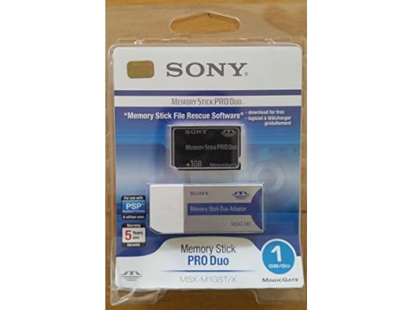 Cartes Memory Stick Vignette
