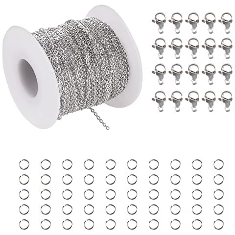 Chaînes pour bijoux en acier inoxydable