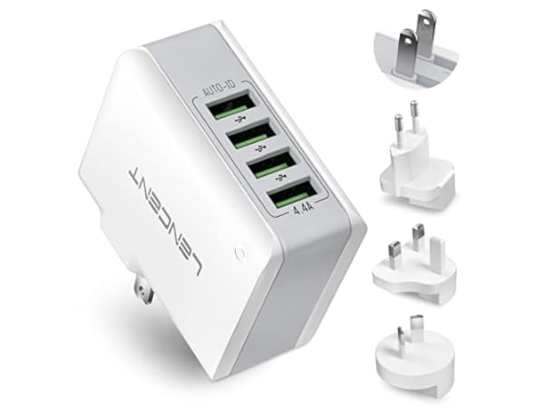 Chargeurs internationaux pour téléphones portables Vignette