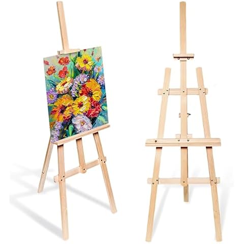 Chevalets de peinture en bois