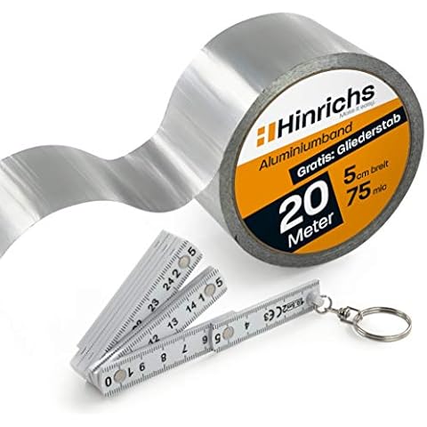 Cintas adhesivas de aluminio para exteriores