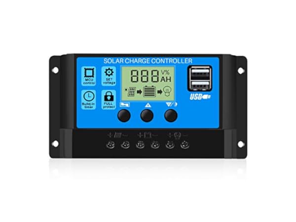 Controladores PWM para energía solar y eólica Miniatura