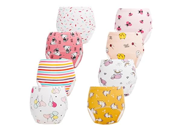 Couches-culottes anti-fuite bébé fille Vignette