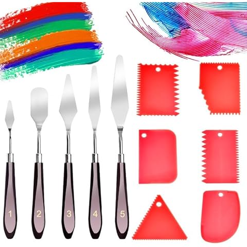 Couteaux à palette de peinture - Outils