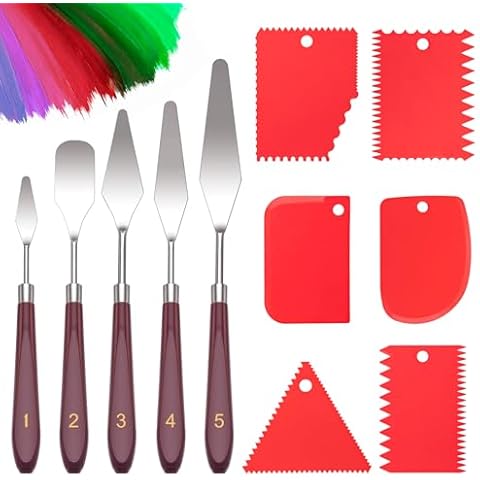 Couteaux à palette de peinture