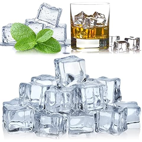 Cubitos de hielo reutilizables de acrílico