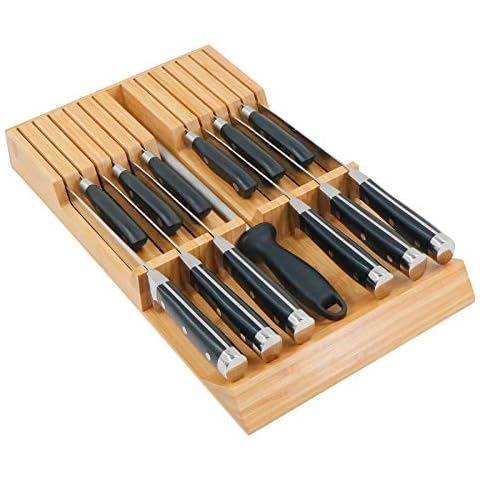 Cuchillos de cocina de bambú
