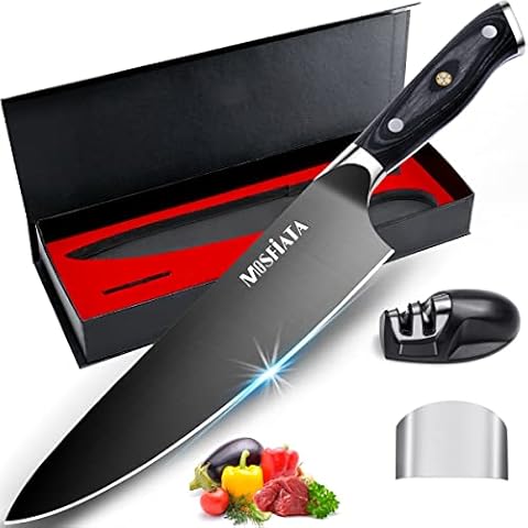 Cuchillos de cocinero de titanio