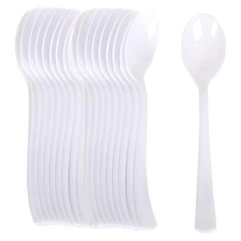 Cuillères jetables pour fêtes