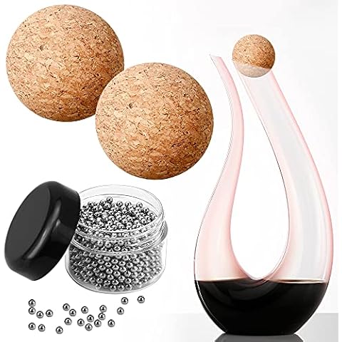 Decantadores de corcho para vino