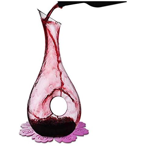 Decantadores de vidrio para vino
